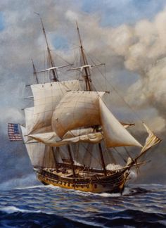 USS Constellation by John W. Schmidt