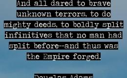 #IWSG – TO BOLDLY&nbsp;GO